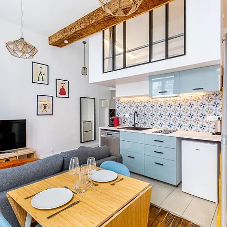 Guestready - Warm Getaway In Le Marais Appartement Parijs